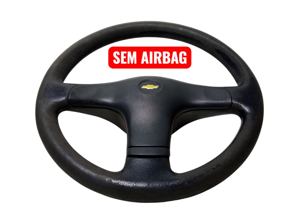 Tampa Capa Volante Direcao Celta Prisma 2007 2012 Original  Preto 3