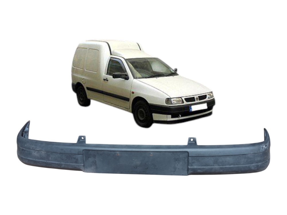 Parachoque Dianteiro Seat Inca 99 2000 2001 2002 Full 1.6  Preto 1