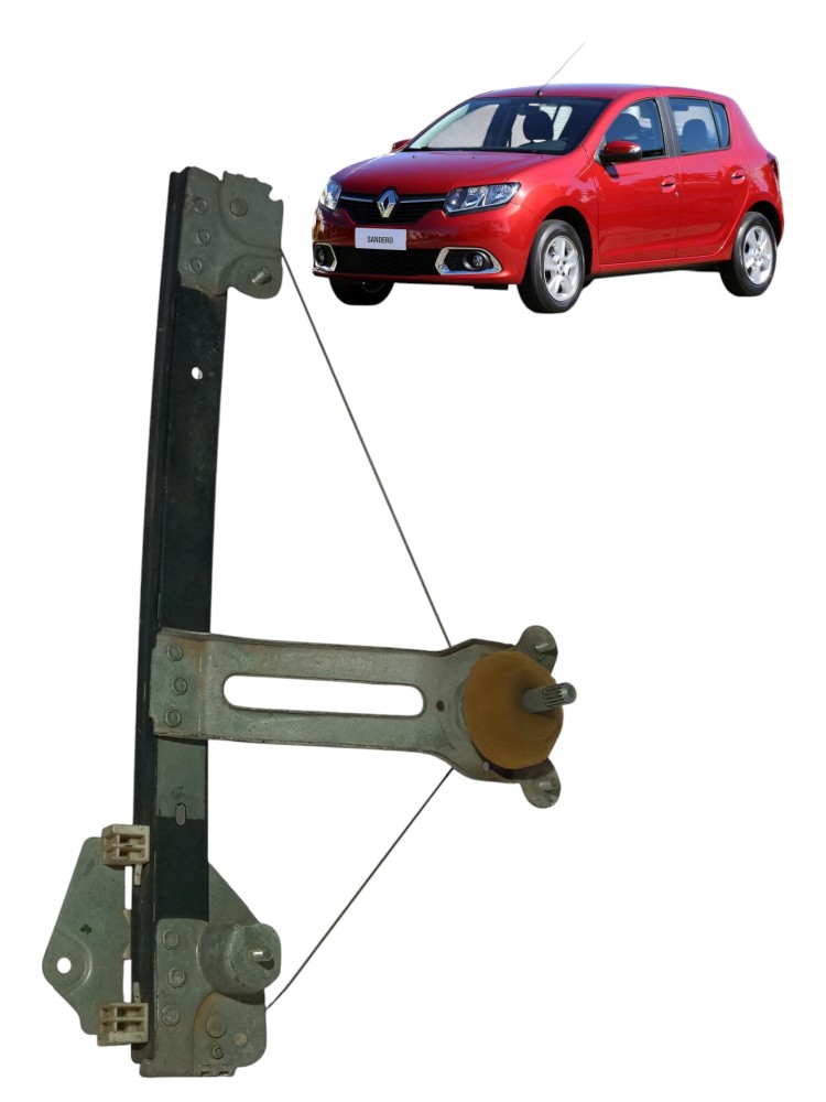 Maquina Vidro Manual Traseira Esquerda Sandero 2008 2015