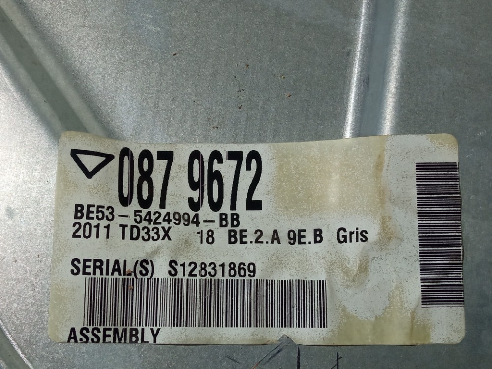 Suporte Maquina De Vidro Traseira Direita Fusion 2006 2012 7