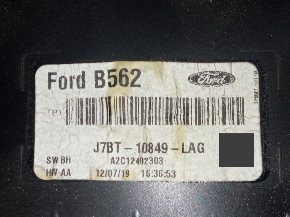 Moldura Painel Instrumentos Ford Ka Sedan 2015 2020 Original Preto 6