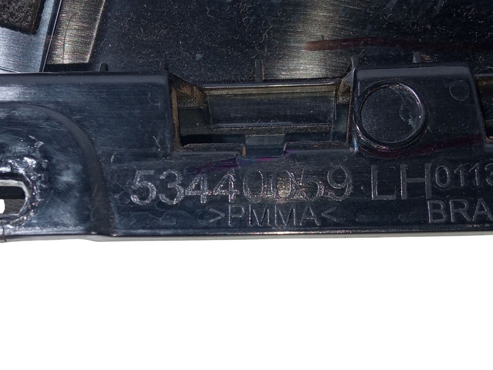 Acabamento Externo Porta Traseira Esquerda Jeep Compass 2018 Preto 7