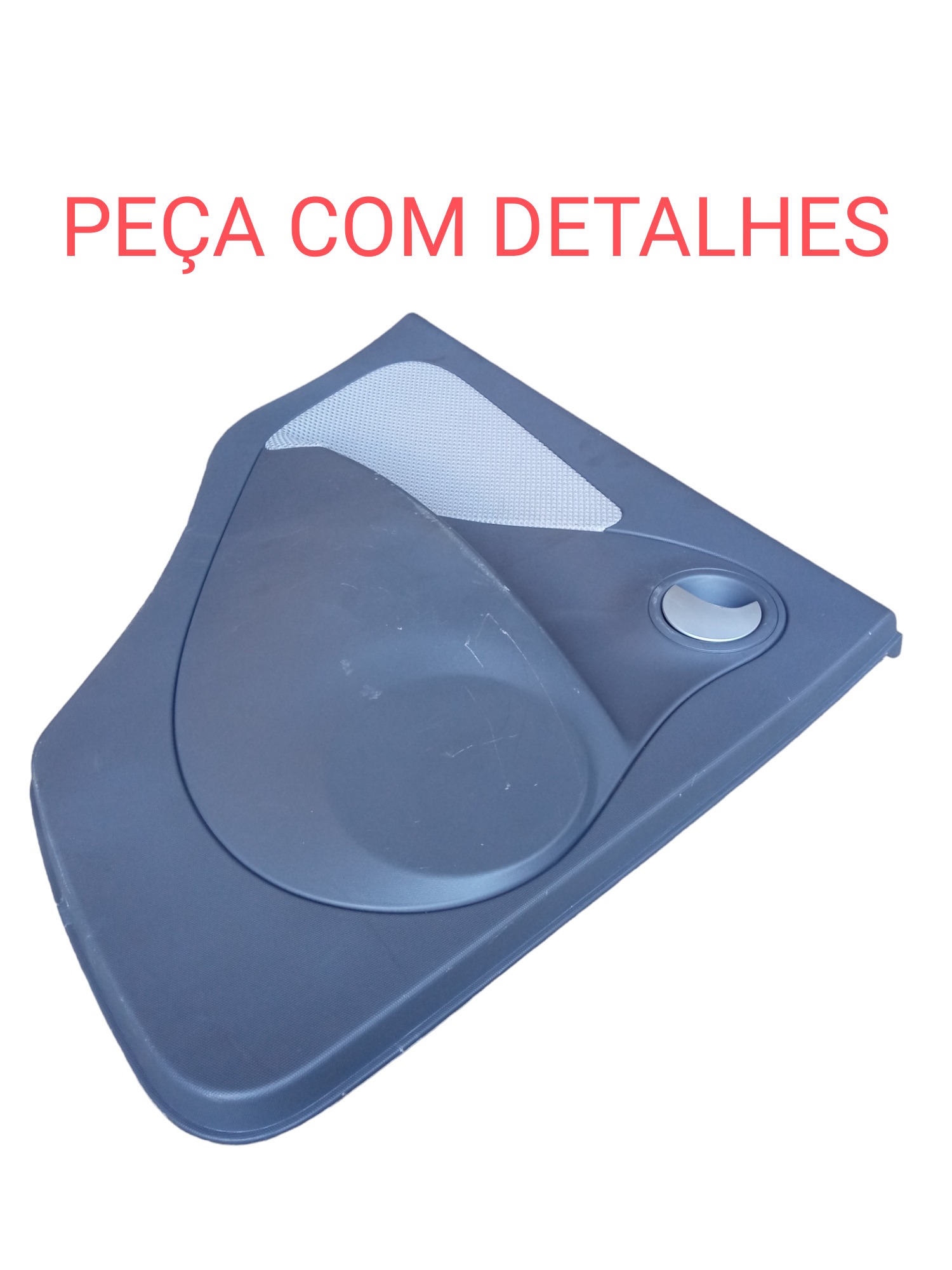 Forro Porta Traseira Esquerda Chery S18 2010 2011 2012 Usado Cinza 2