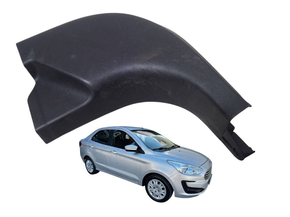 Acabamento Soleira Dianteira Esquerda Ford Ka Sedan Original Preto 1