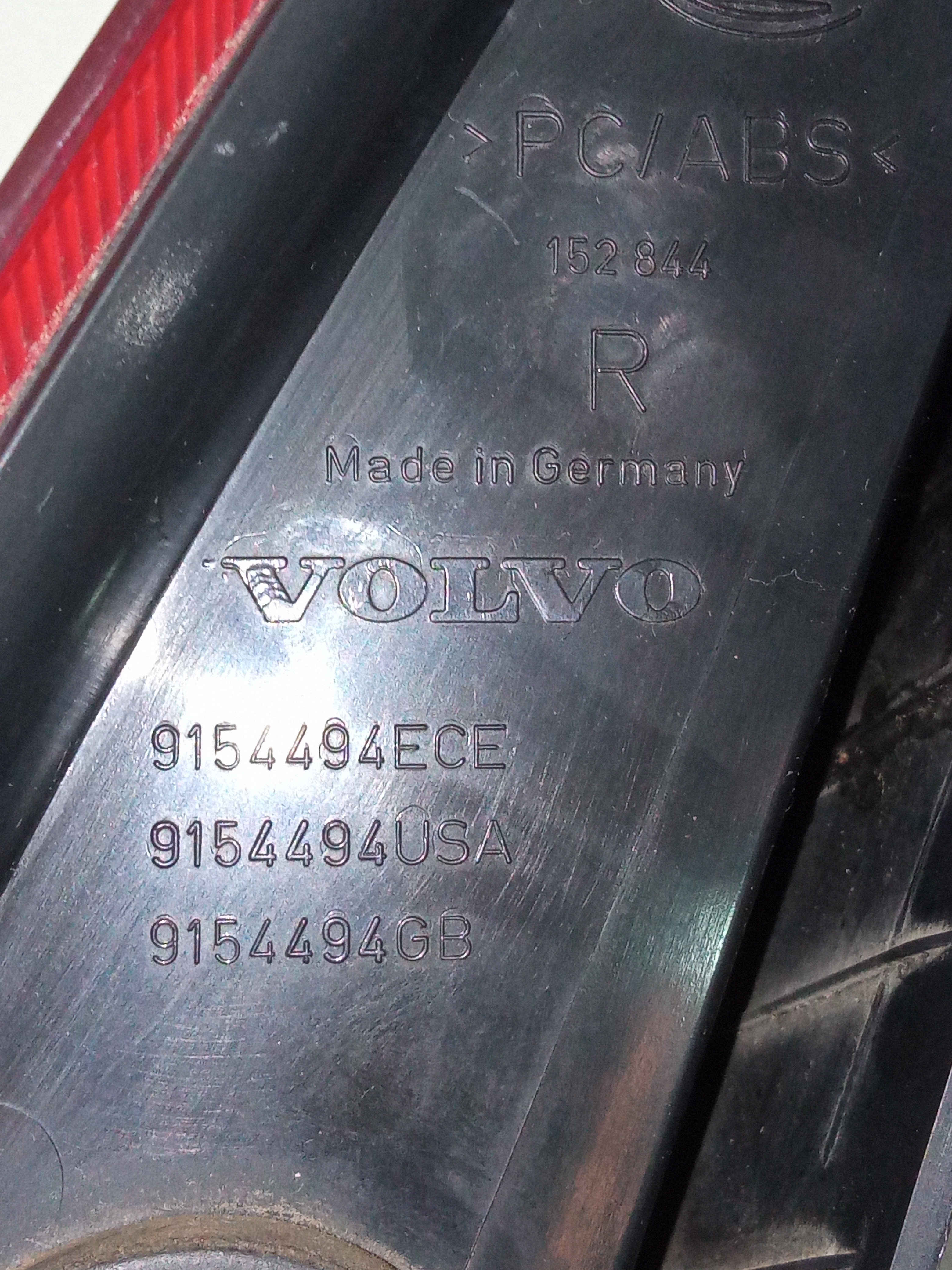 Lanterna Traseira Direita Volvo V70 99 A 2002 Original Usada 6