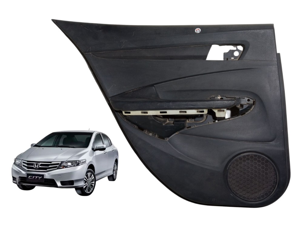 Forro Porta Traseira Esquerda Honda City 2009 2014 Original 1