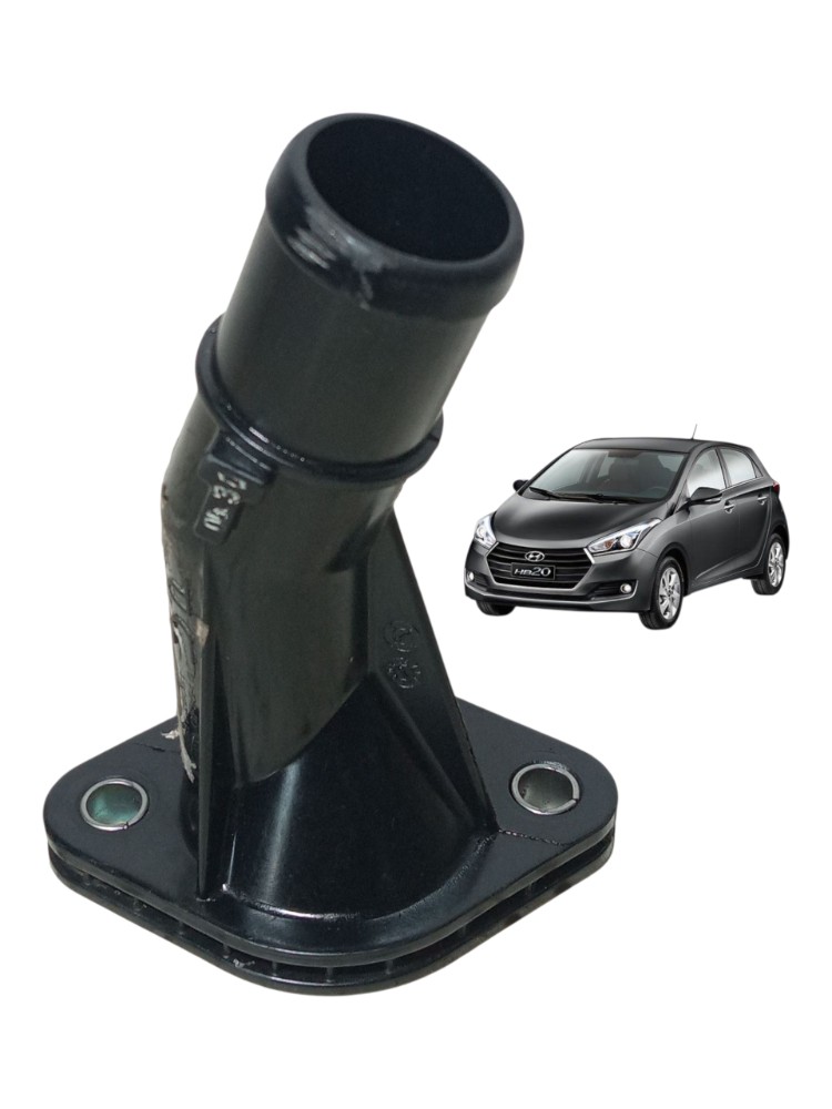 Flange Valvula Termostatica Hyundai Hb20 2013 2019 1.6 16v 1