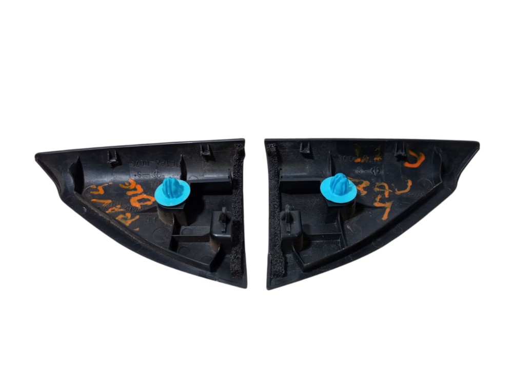 Par Moldura Acabamento Interno Retrovisor Toyota Rav4 2007 Preto 5