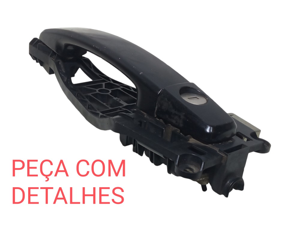 Macaneta Externa Dianteira Esquerda Vectra 2006 2011 Usado  Preto 2