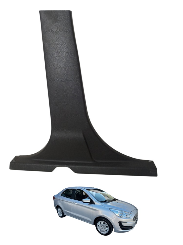 Acabamento Coluna Central Esquerda Ford Ka Sedan 2015 2020