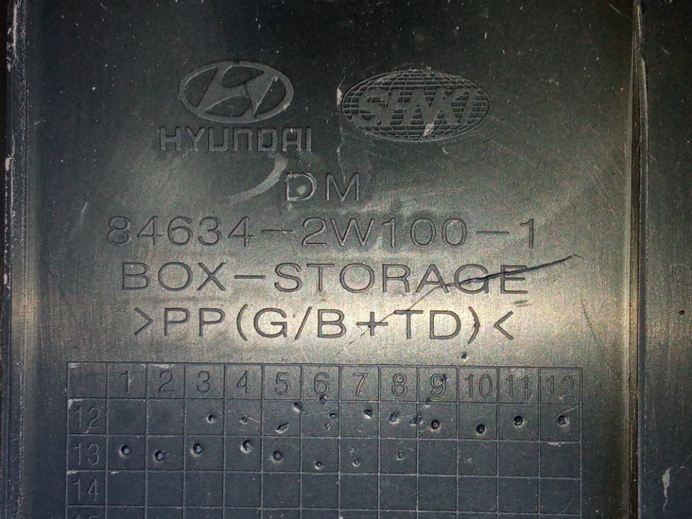 Acabamento Console Central Hyundai Santa Fe 2015 2018 3.3 V6 8