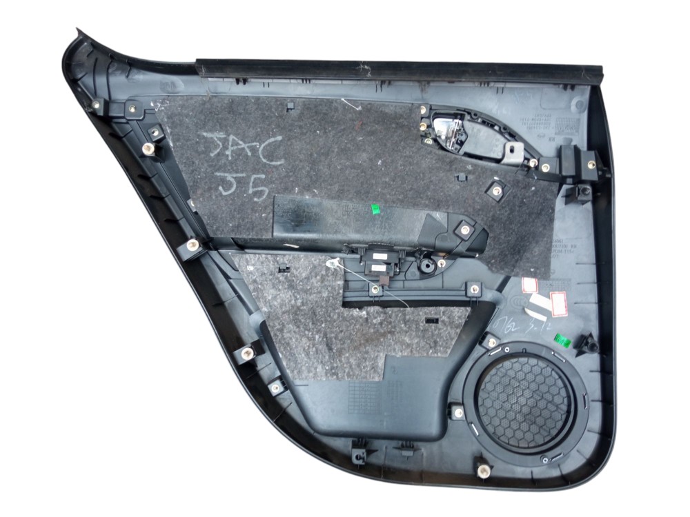 Forro De Porta Traseira Direita Jac J5 2010 2015 Original  Preto 4