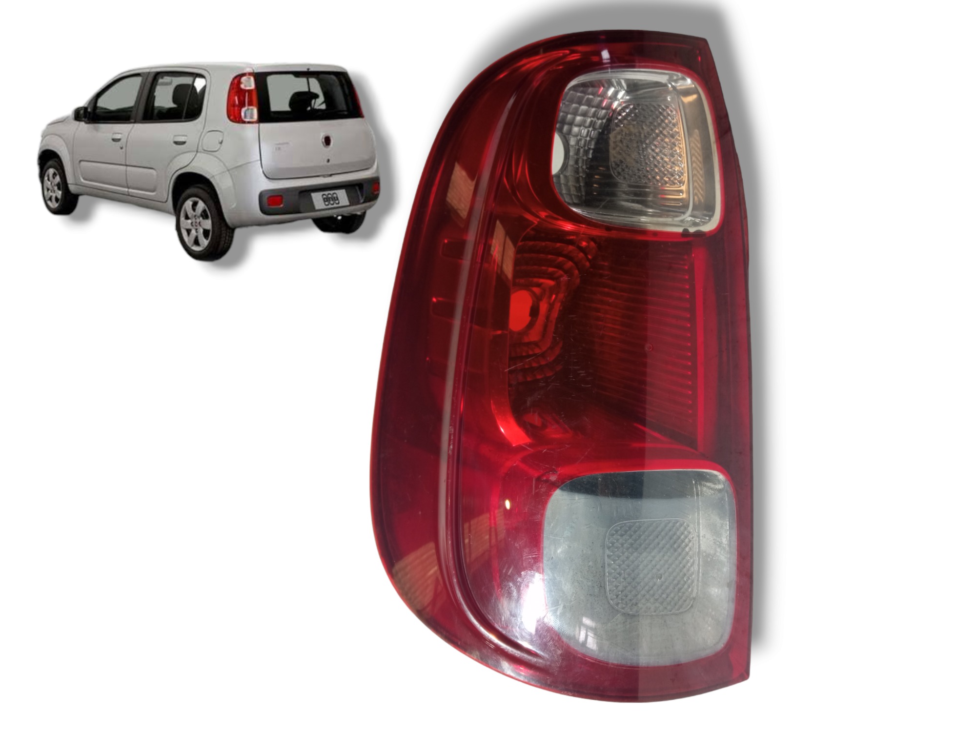 Lanterna Traseira Lado Esquerdo Fiat Uno Vivace 2011 2015  Esquerdo 2