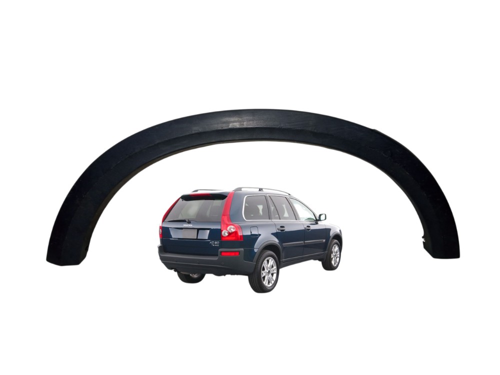 Aplique Paralama Traseiro Direito Volvo Xc90 2004 2005 T6 Preto