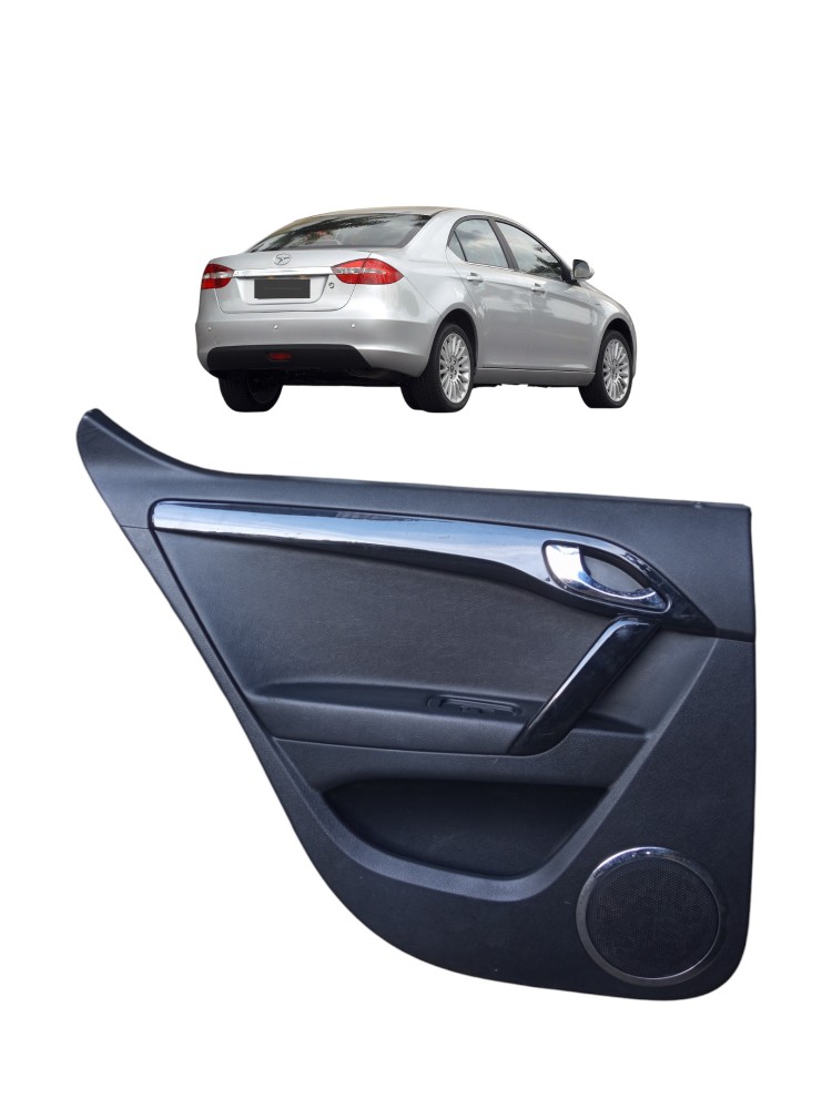 Forro De Porta Traseira Esquerda Jac J5 2012 2015 Original  Preto 1