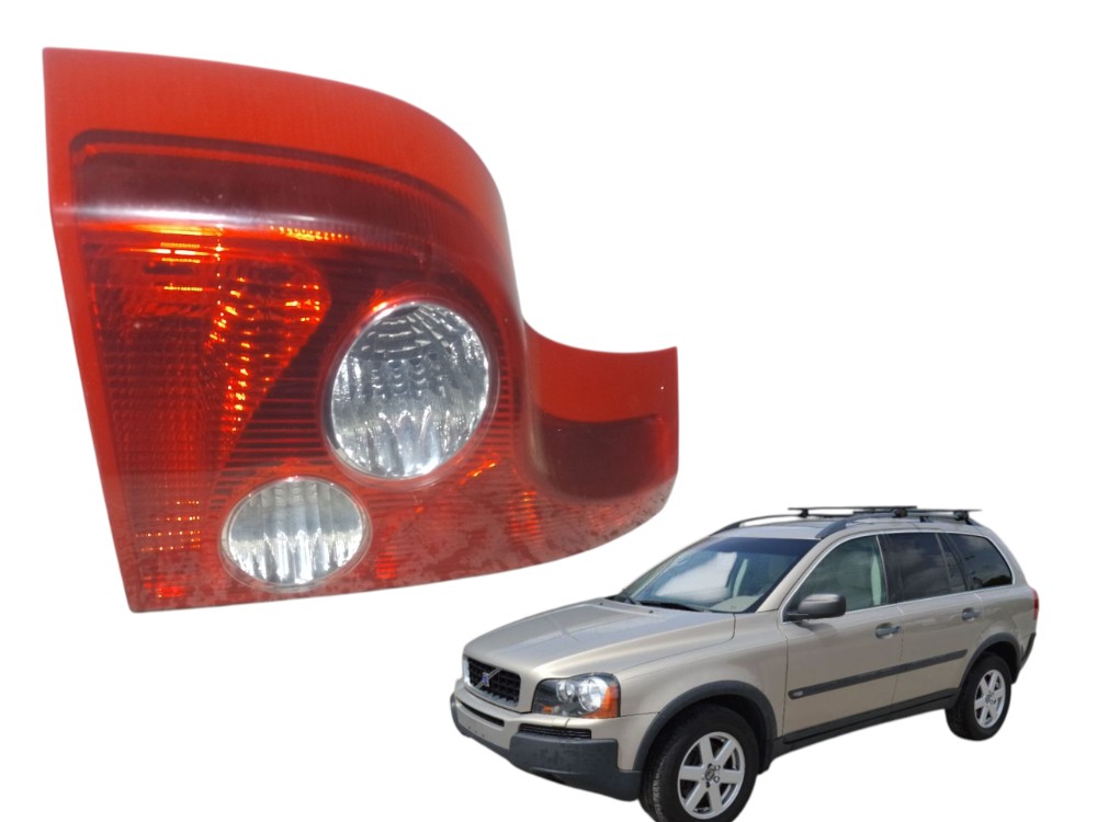 Lanterna Traseira Esquerda Volvo Xc90 T6 2004 2005 Gasolina Esquerdo/motorista Vermelha 1