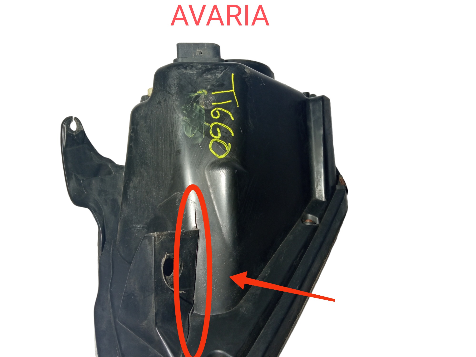 Farol Dianteiro Lado Direito Chery Tiggo 2009 2012 Original 3