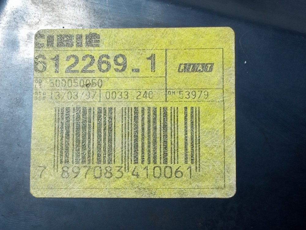 Lanterna Traseira Esquerda Fiat Tempra 1997 2.0 8v Original  Direito/passageiro Vermelho 8