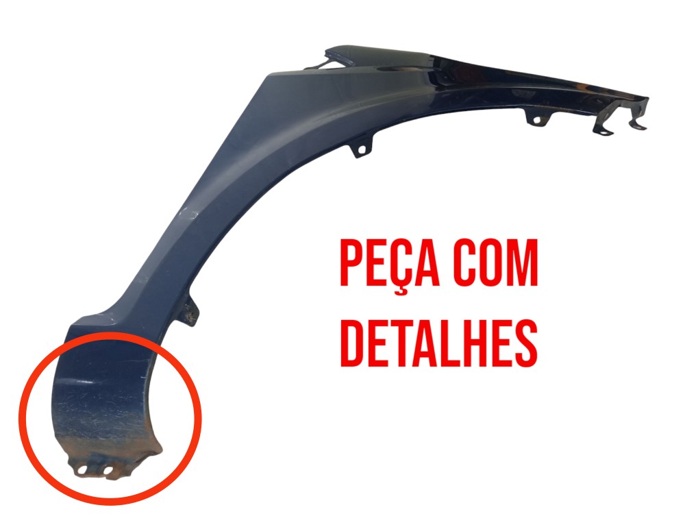 Paralama Lado Direito Chery Face 2010 2015 1.3 16v Original 2