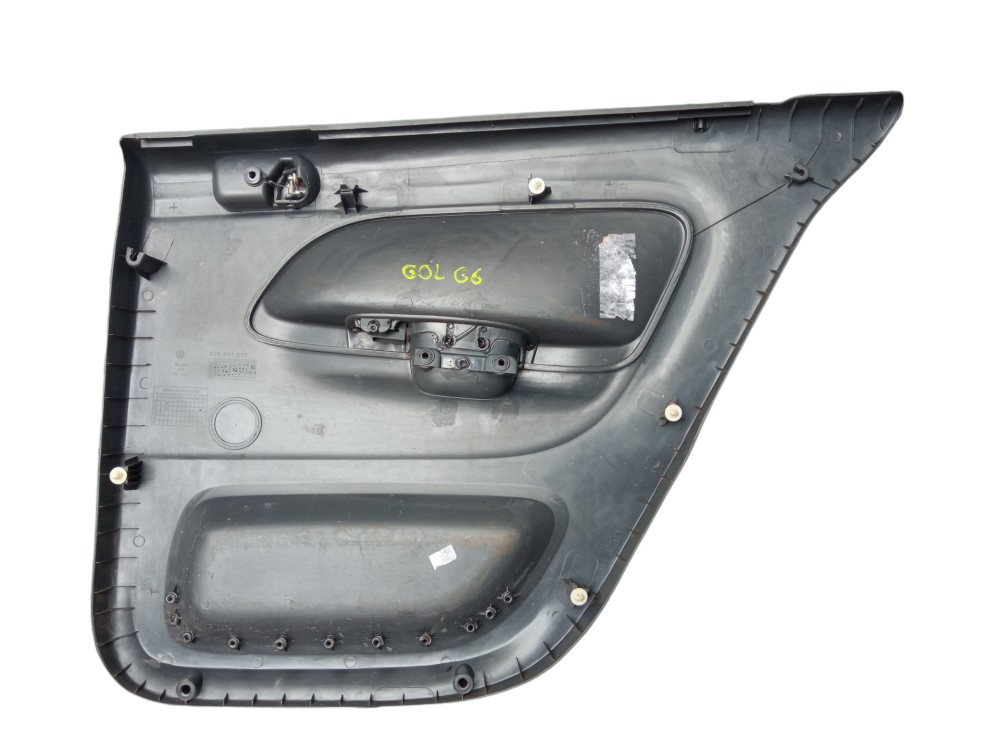 Forro Porta Traseira Esquerda Gol G5 G6 2012 2016 Original Cinza 5