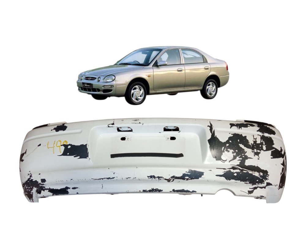 Parachoque Traseiro Kia Shuma 98 99 2000 1.5 Original 1
