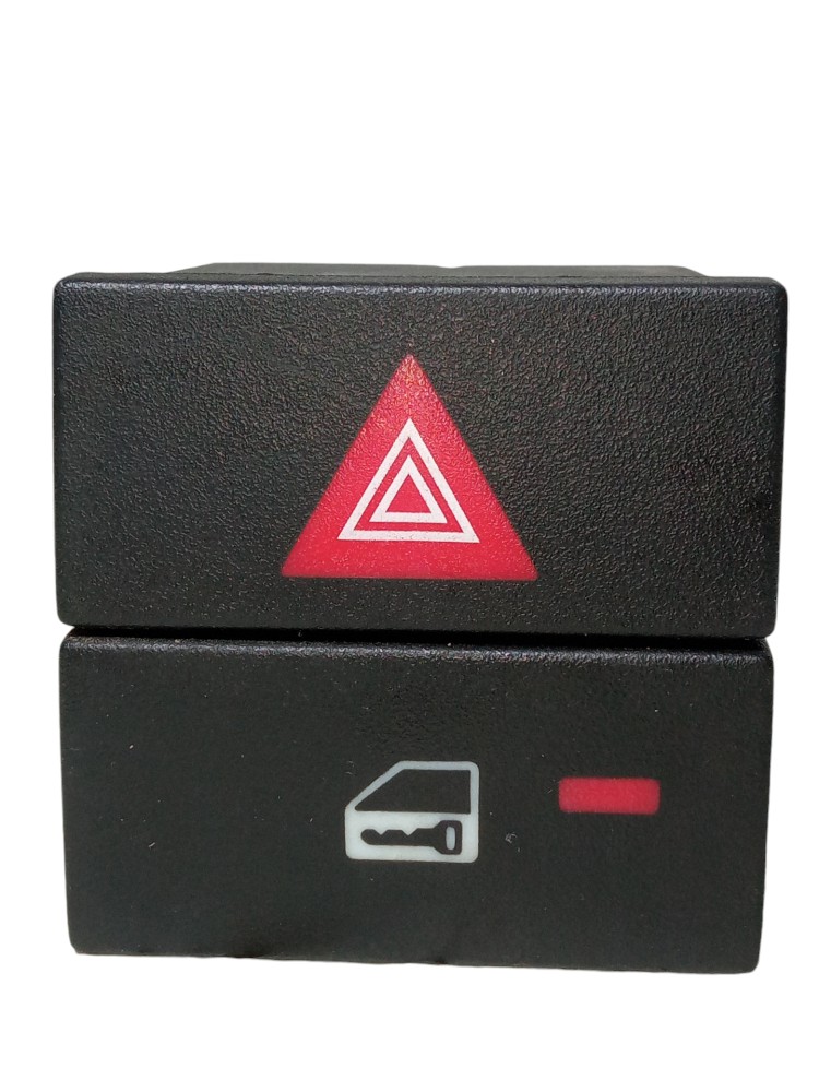 Botao Pisca Alerta Trava Porta Gm Vectra 2006 2011 Original  Preto 2