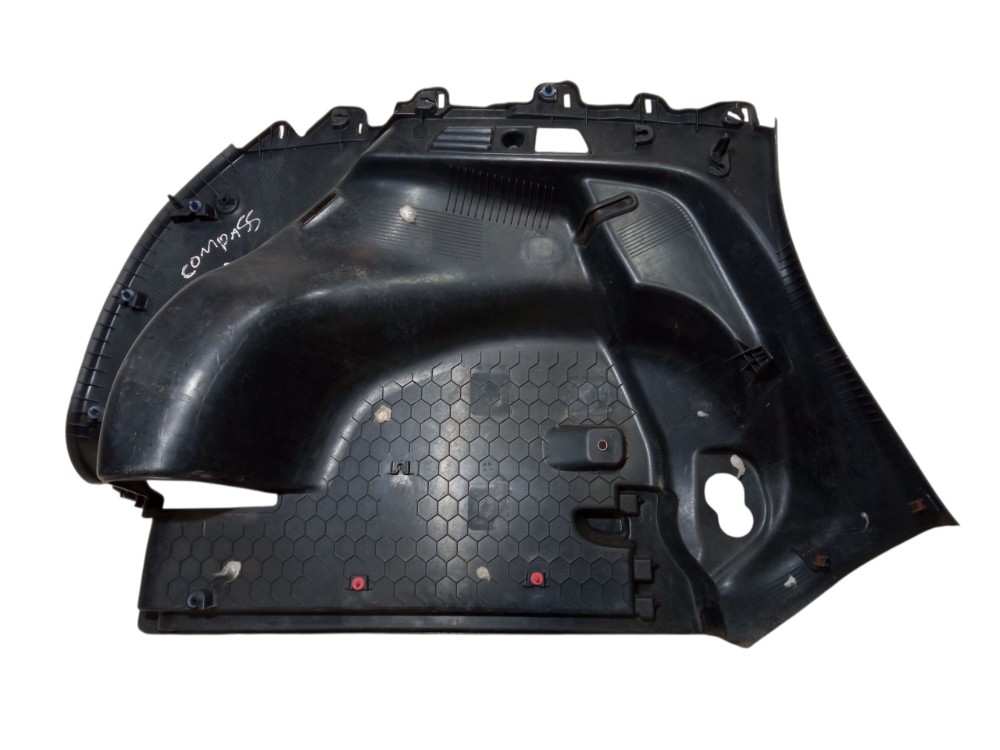 Forro Lateral Direito Porta Malas Jeep Compass 2016 2020 Preto 6