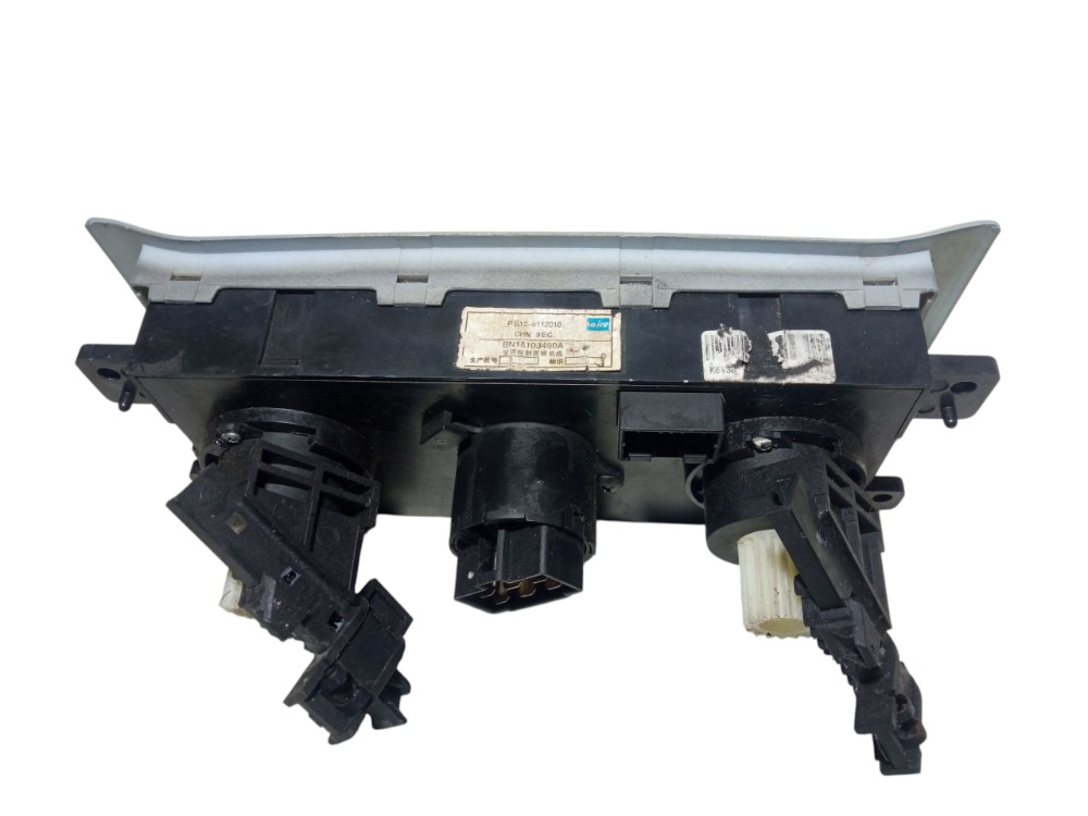 Moldura Botao Comando Ar Painel Chery Face 2010 2015 1.3  Cinza 4