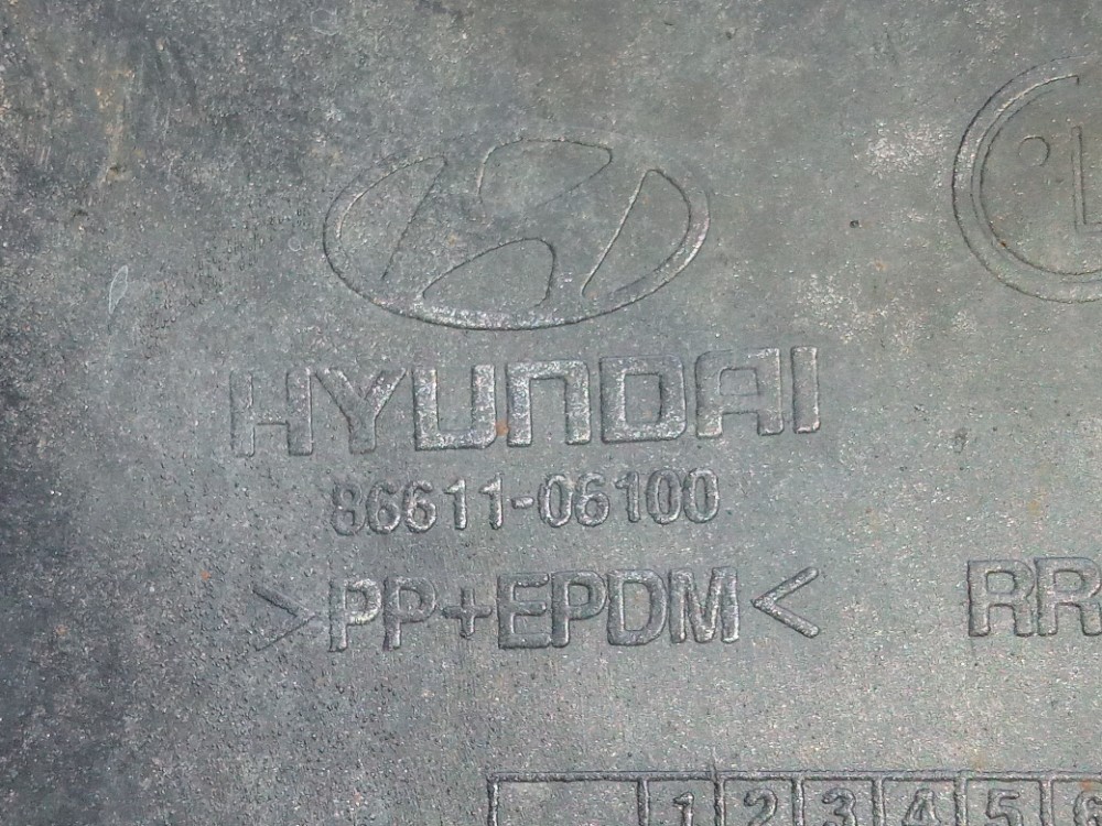 Parachoque Traseiro Hyundai Atos Prime 2000 2003 Original 7