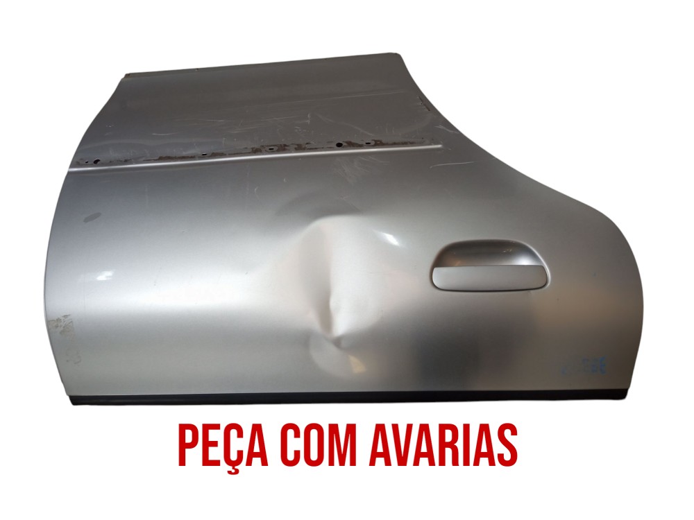 Porta Traseira Direita Audi A3 2001 2006 Original  Direito Prata 2