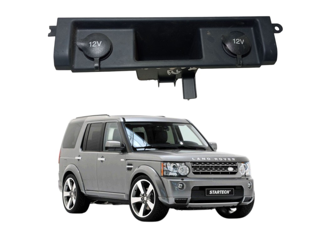 Porta Objetos Central Tomada Land Rover Discovery 3 2006 08 5