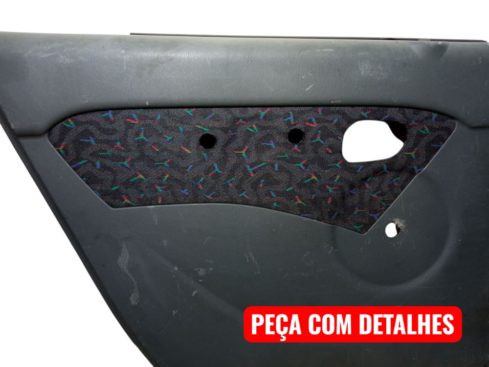 Forro Porta Traseira Esquerda Hyundai Atos Prime 2000 2003 Cinza 2