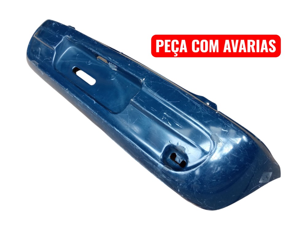 Grade Parachoque Traseiro Chevrolet Celta 2001 2006 Original Azul Brilhante 2