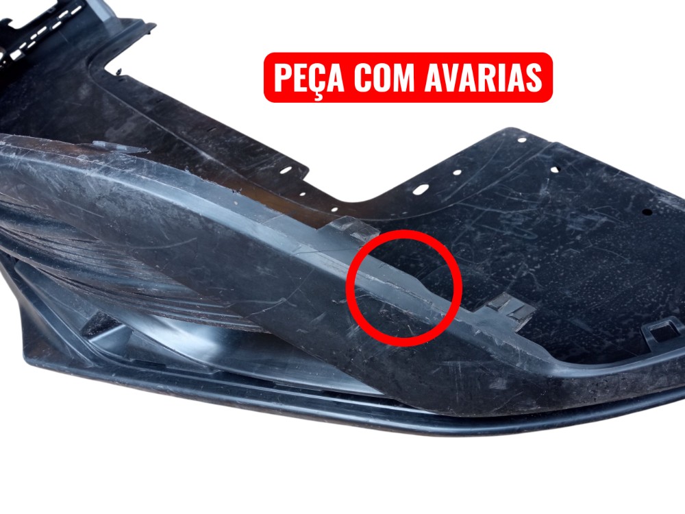 Spoiler Inferior Parachoque Dianteiro Fiat Fastback 2023  Preto 2