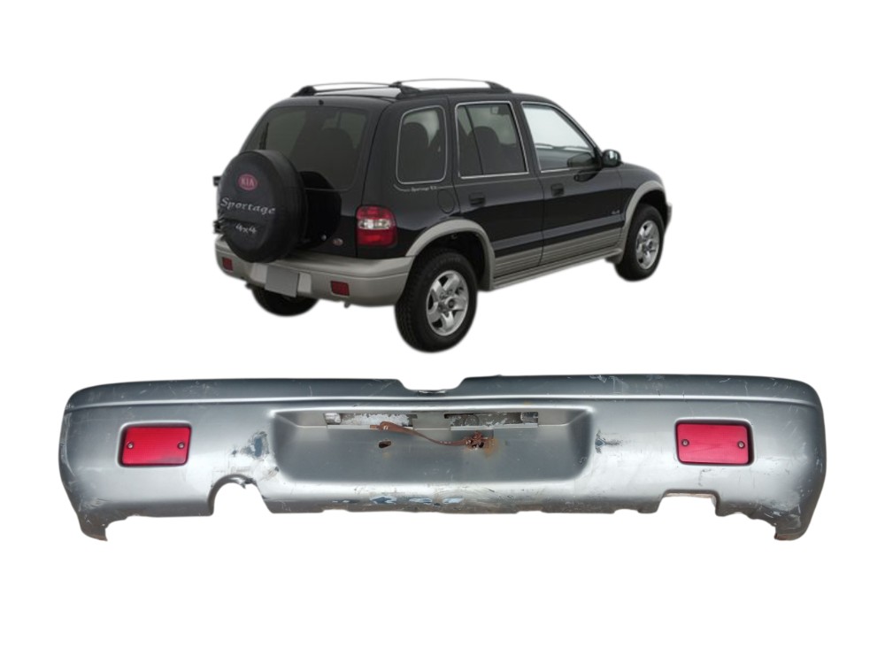 Parachoque Traseiro Kia Sportage 96 97 98 99 2000 2001 2002 1