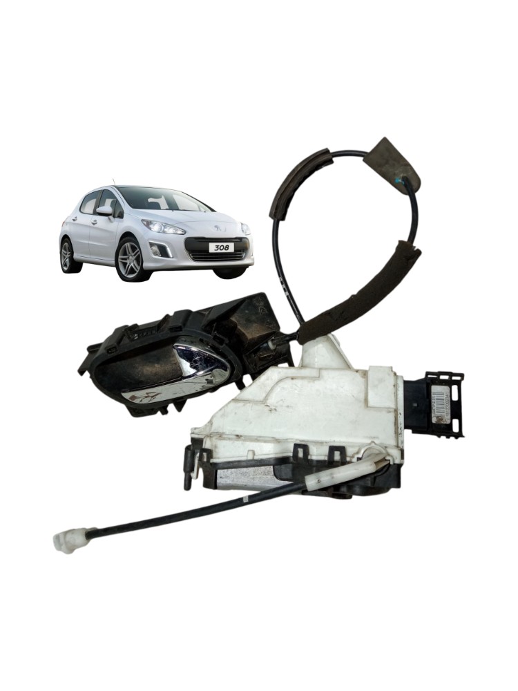 Fechadura Eletrica Traseira Direita Peugeot 308 2012 2016 1
