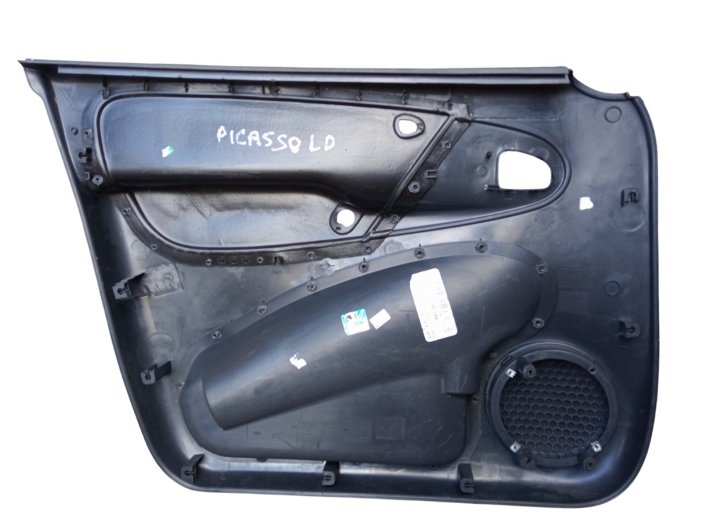 Forro Porta Dianteira Direita Xsara Picasso 2002 2010 Usado  Preto 4