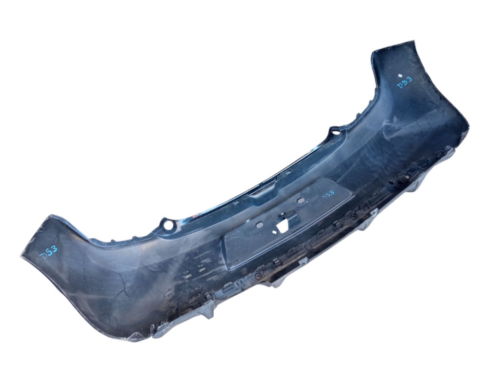 Grade Parachoque Traseiro Citroen Ds3 2014 1.6 Original  Preto Brilhante 6