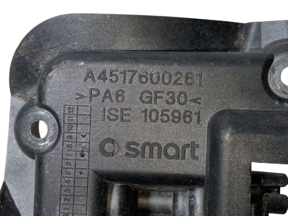 Maçaneta Interna Direita Smart Fortwo 2008 2009 Original  Preto Dianteira 7