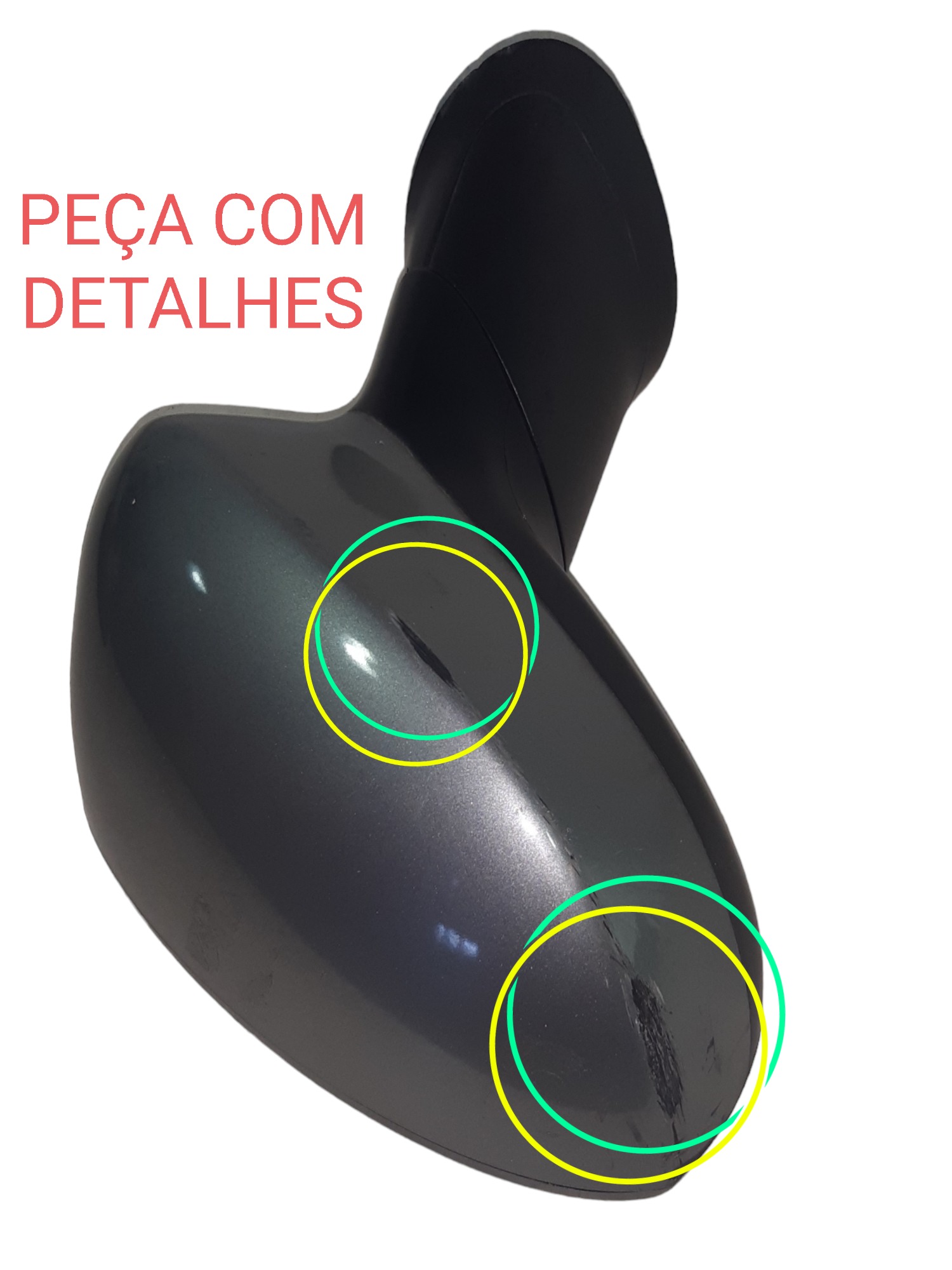 Retrovisor Externo Lado Direito Fiat Punto 2008 A 2012 Usado 3