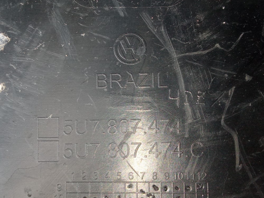 Ponteira Polaina Parachoque Traseiro Direito Saveiro G6 G7 6
