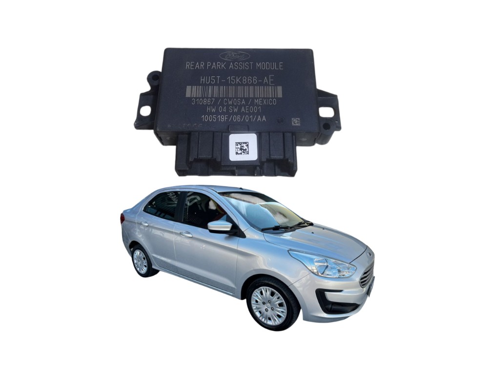 Modulo Sensor Estacionamento Ford Ka Sedan 2015 2020 1.0 Preto