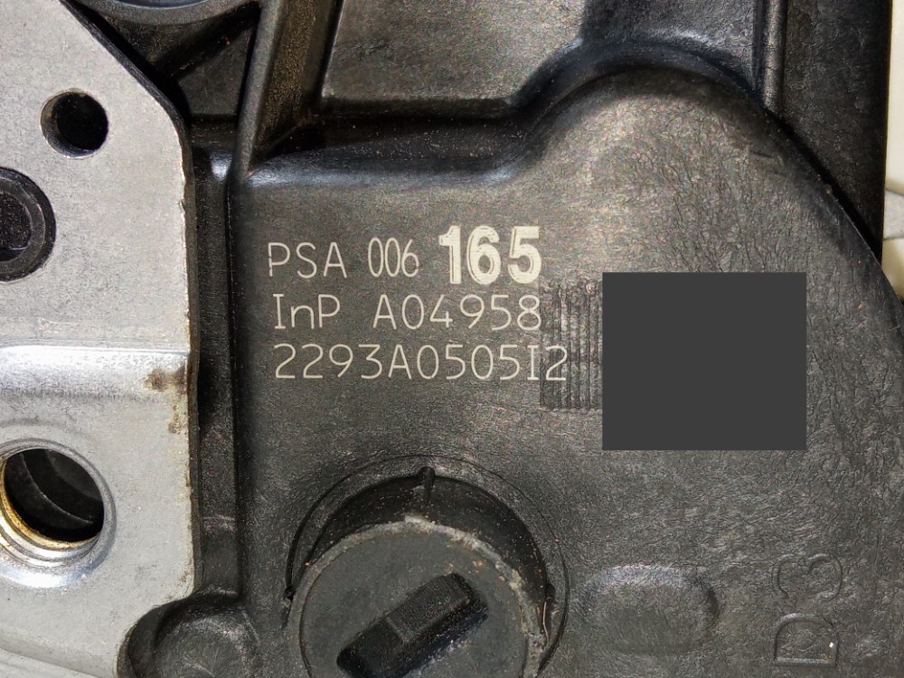 Fechadura Eletrica Dianteira Direita Peugeot 308 2012 2016 6