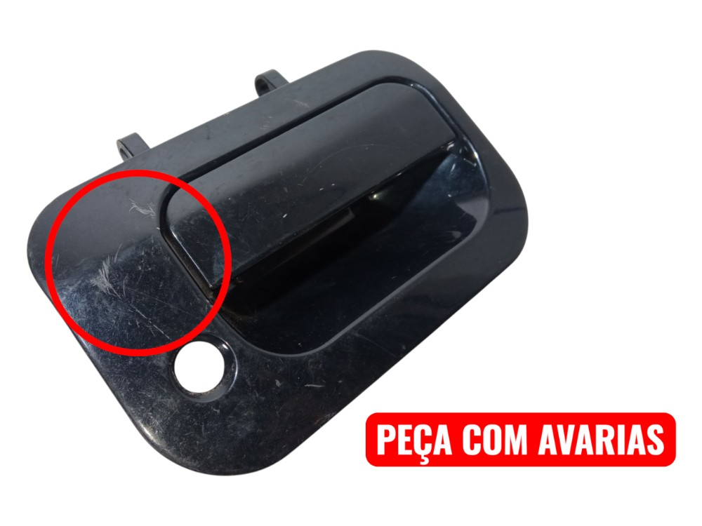Macaneta Externa Tampa Traseira Chery Tiggo 2 2009 2012  Preto Traseira 2