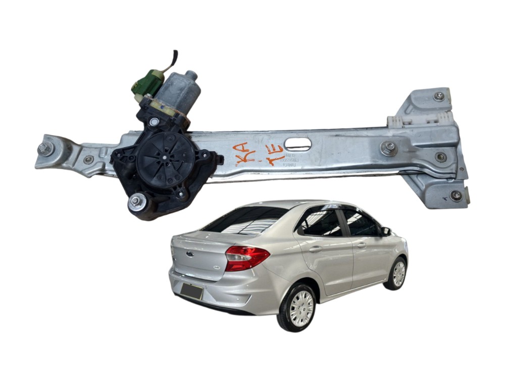 Maquina Vidro Eletrico Traseiro Esquerdo Ford Ka Sedan 2019 1