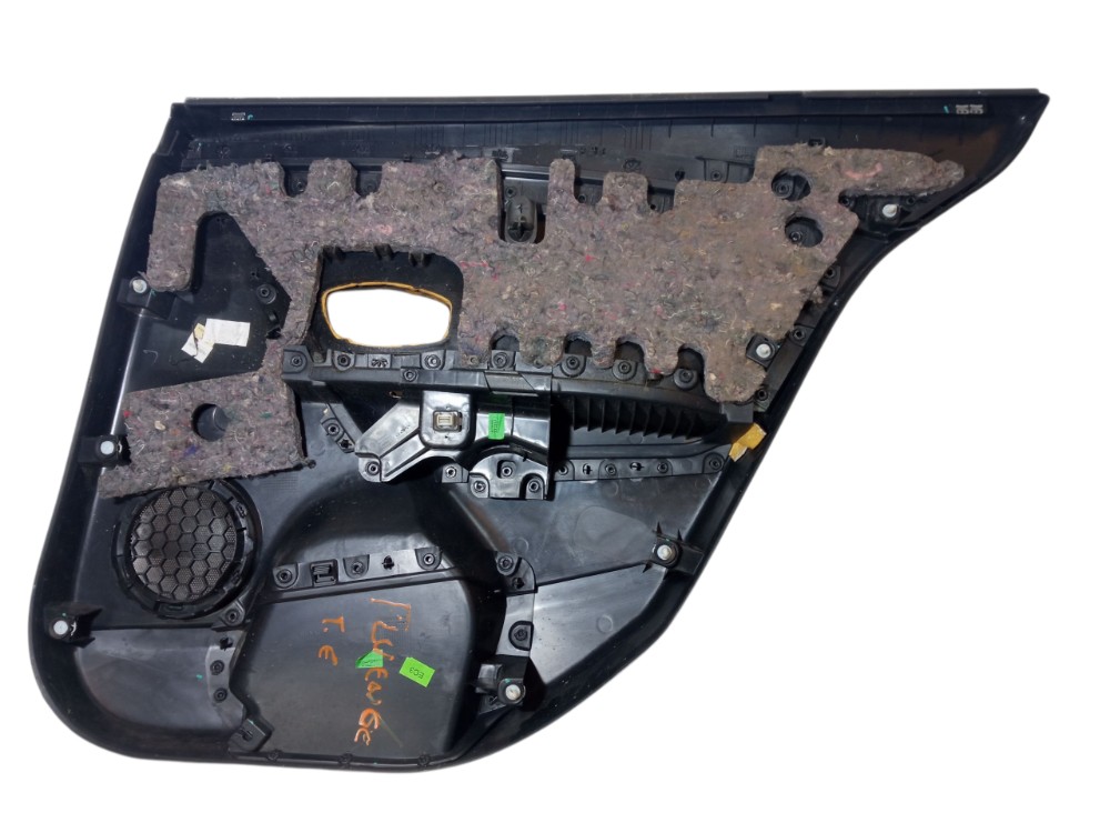 Forro Porta Traseira Esquerda Renault Fluence 2012 2016 Preto 5