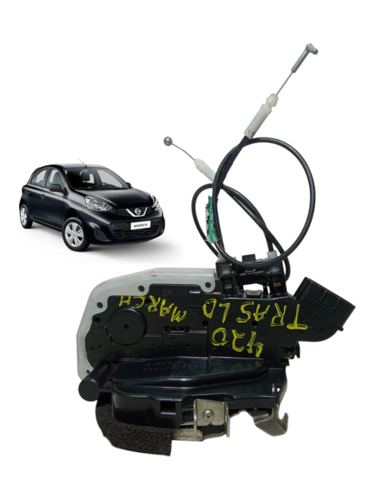 Fechadura Eletrica Traseira Direita Nissan March 2014 2018 1