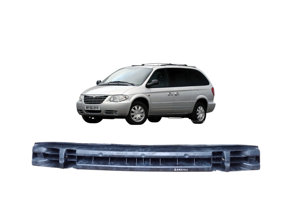 Suporte Reforço Parachoque Traseiro Grand Caravan 2003 2006 1
