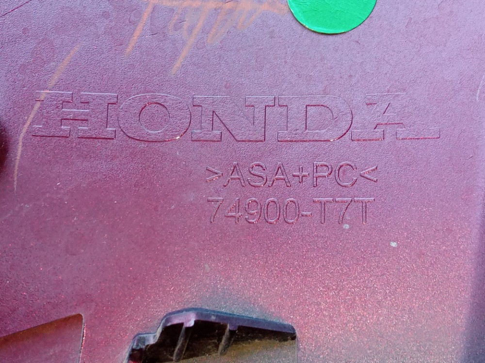 Aerofolio Tampa Traseira Break Light Honda Hrv 2016 2019 7