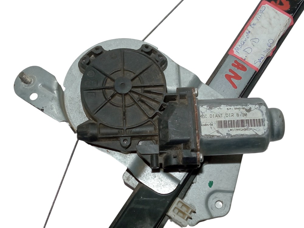 Maquina Motor Vidro Dianteiro Direito Sandero 2008 2012 4